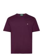 T-Shirt Purple United Colors Of Benetton