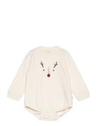 Body Ls Sweat White Minymo