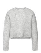 O-Neck Pullover Grey Rosemunde Kids