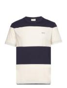 Bar Stripe Ss T-Shirt Navy GANT