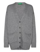 L/S Cardigan Grey United Colors Of Benetton