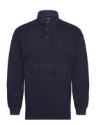 L/S Polo Shirt Navy United Colors Of Benetton