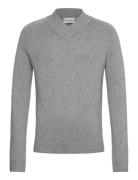 Bs Douglas Regular Fit Knitwear Grey Bruun & Stengade