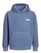 Jorvermont Wash Sweat Hood Jnr Blue Jack & J S