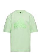 U Fi Logo T Green Adidas Performance