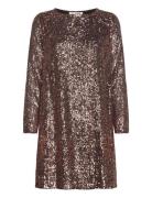 Alexi New Dress Brown A-View