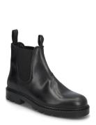 Biajeff Chelsea Boot Tumbled Leather Black Bianco