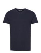 Kronos V-N T-Shirt 273 Navy Samsøe Samsøe