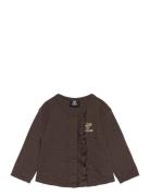 Hmlissa Sweat Jacket Brown Hummel