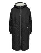 Onlnewsandy Quilt Coat Cc Otw Black ONLY