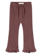 Nmfthoro Har Bootcut Pant Lil Burgundy Lil'Atelier