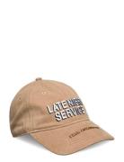 Late Night Service Dad Cap Brown Les Deux