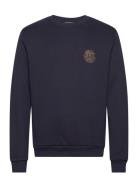 Globe Sweatshirt Navy Les Deux