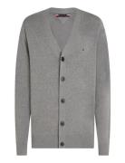 Essential Cotton Cardigan Grey Tommy Hilfiger