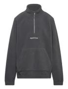 Jorvesterbro Fleece Quarter Zip No Jnr Grey Jack & J S