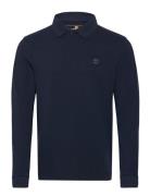 Ls Millers River Pique Polo Navy Timberland