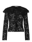 Tolpa Lace Black Blouse Black ALOHAS