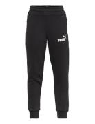 Ess Logo Pants Fl Cl B Black PUMA