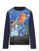 Lwtano 618 - T-Shirt L/S Navy LEGO Kidswear