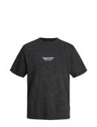 Jorvesterbro Wash Tee Ss Crew Neck Jnr Black Jack & J S