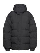 Boxy Puffer Jacket Black Hope