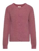 Cardigan Knit Glitter Pink Creamie