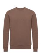 Abel Crew Neck Sweat Brown Mos Mosh Gallery