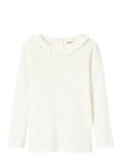 Nmfrachel Nis Ls Slim Top Lil Noos Cream Lil'Atelier