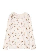 Nmflavo Loa Ls Slim Top Lil Cream Lil'Atelier