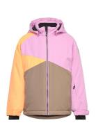 Ski Jacket - Colorblock Pink Color Kids