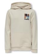 Kobmorgan L/S Hood Swt Cream Kids Only