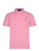 The Iconic Mesh Polo Shirt Pink Polo Ralph Lauren