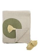 Clennie Throw Beige Bloomingville