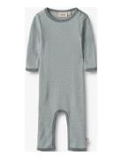 Wool Jumpsuit L/S Haven Blue Wheat