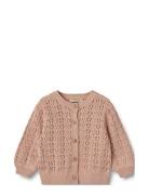 Knit Cardigan Celia Pink Wheat