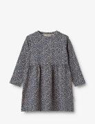 Jersey Dress L/S Sessa Patterned Wheat