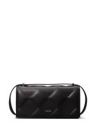 Diamond Quilt Conv Shoulder Bag Black Calvin Klein