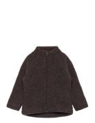 Wool Baby Jacket Brown Mikk-line