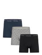 Trunk 3Pk Grey Calvin Klein