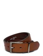 Walker Leather Belt Brown Les Deux