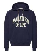 Marathon Regular Navy Hoodie Navy Pompeii