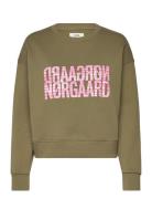 Organic Sweat Tilvina Sweatshirt Green Mads Nørgaard