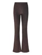 Nmmabelle Nw Lurex Pants Jrs Brown NOISY MAY