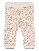 Pants - Aop Beige Fixoni