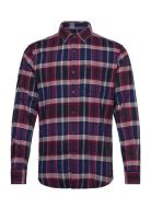 Ls Plaid Flannel Str Navy Original Penguin