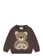 Nbmrosol Ls Knit Brown Name It