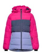 Ski Jacket - Colorblock -Quilt Pink Color Kids