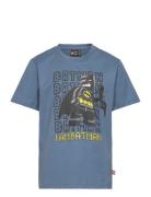 Lwtano 600 - T-Shirt S/S Blue LEGO Kidswear