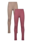 Basic Leggings Pink Minymo