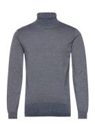 Bhbruton Roll Neck Knit Grey Blend